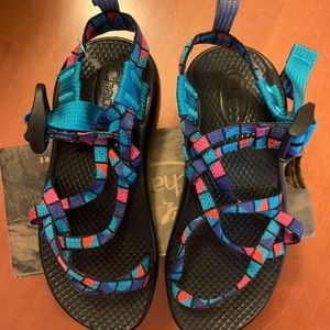 Chaco Zx1 Ecotread Kids Teal Size 13